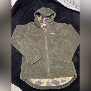 Columbia Men's Olive Sherpa Jacket